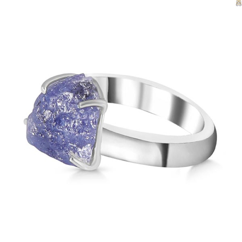 Tanzanite Rough Ring-R-Size-10 TZN-2-63