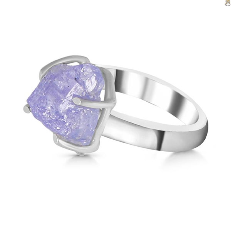 Tanzanite Rough Ring-R-Size-8 TZN-2-65
