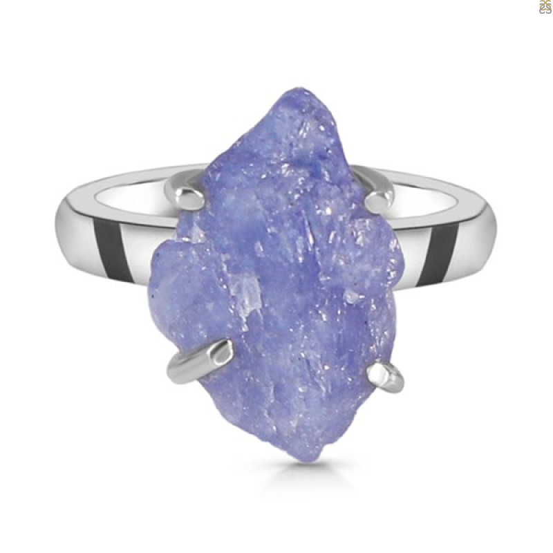 Tanzanite Rough Ring-R-Size-5 TZN-2-72