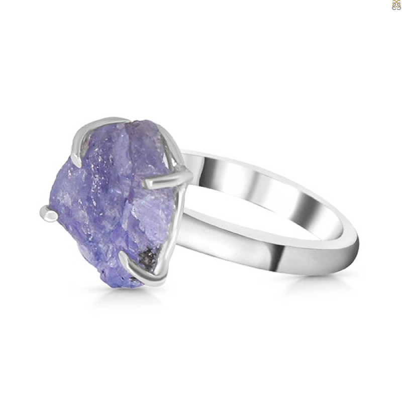 Tanzanite Rough Ring-R-Size-8 TZN-2-73