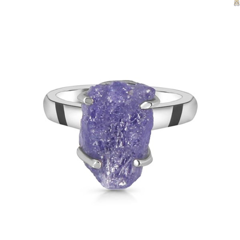 Tanzanite Rough Ring-R-Size-8 TZN-2-74
