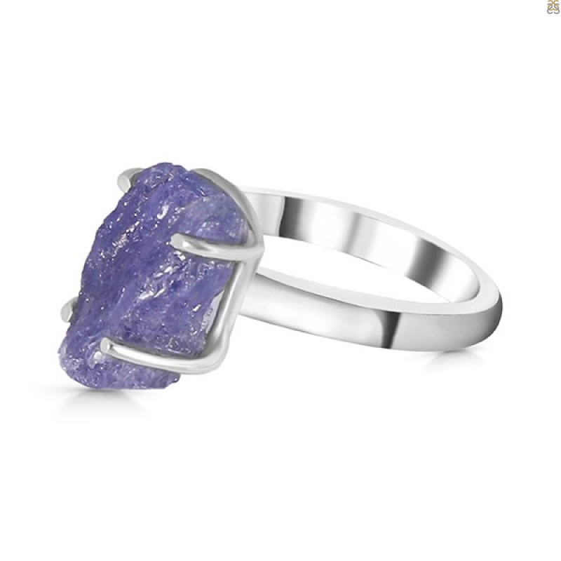 Tanzanite Rough Ring-R-Size-8 TZN-2-74