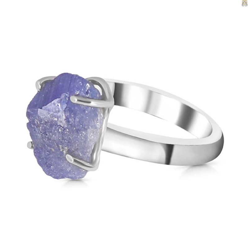 Tanzanite Rough Ring-R-Size-10 TZN-2-75