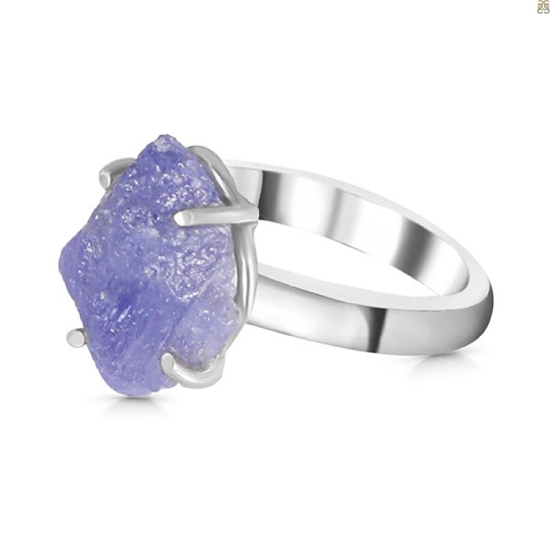 Tanzanite Rough Ring-R-Size-9 TZN-2-77