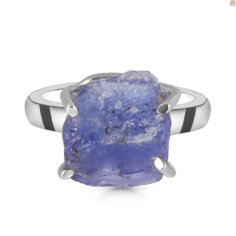 Tanzanite Rough Ring-R-Size-5 TZN-2-80