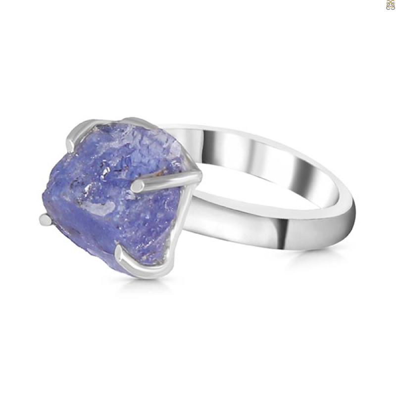Tanzanite Rough Ring-R-Size-5 TZN-2-80