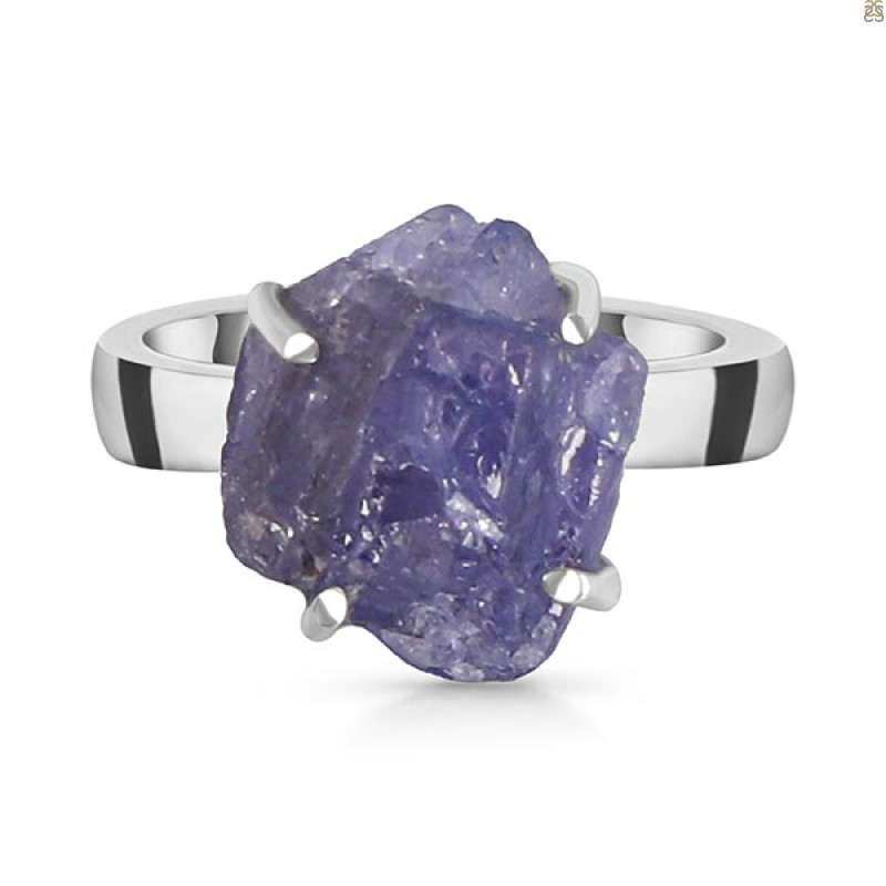 Tanzanite Rough Ring-R-Size-8 TZN-2-83