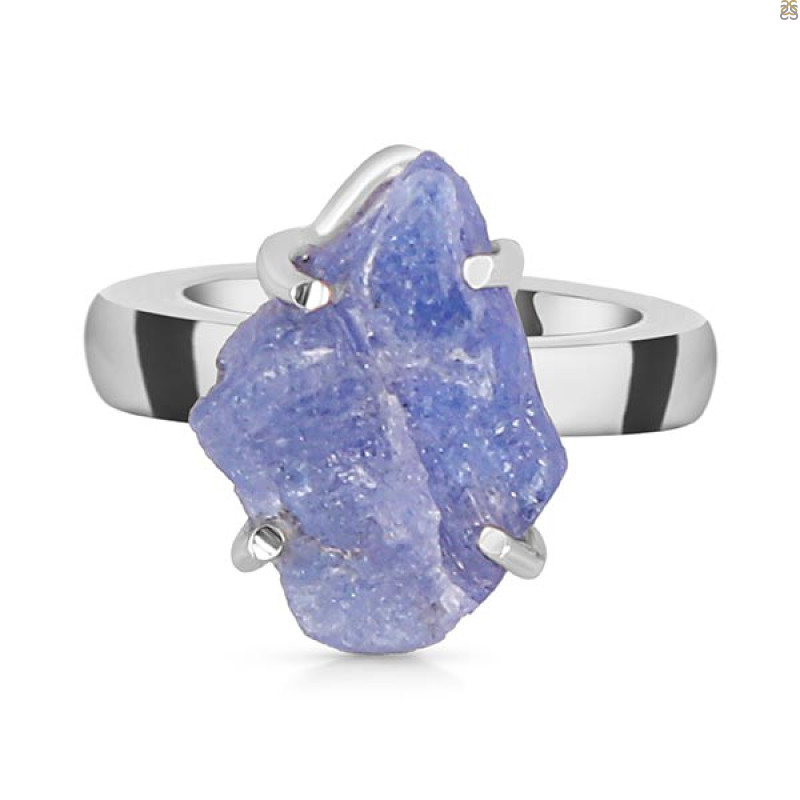 Tanzanite Rough Ring-R-Size-7 TZN-2-89