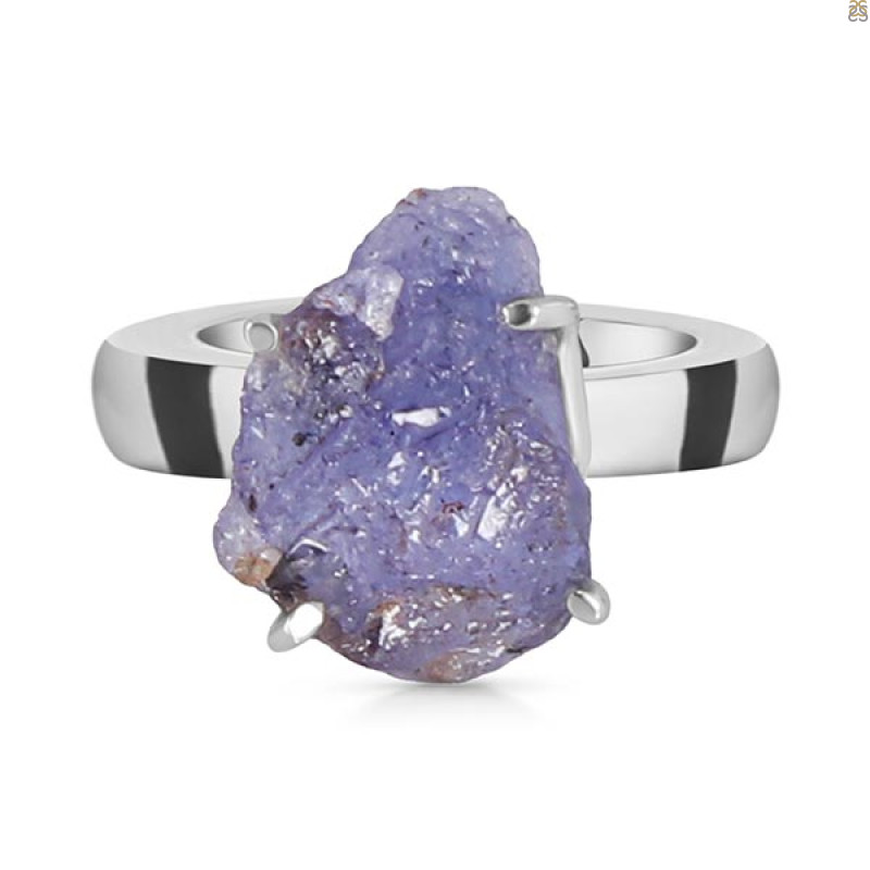 Tanzanite Rough Ring-R-Size-10 TZN-2-90