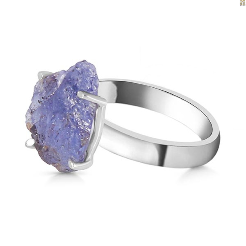 Tanzanite Rough Ring-R-Size-10 TZN-2-90