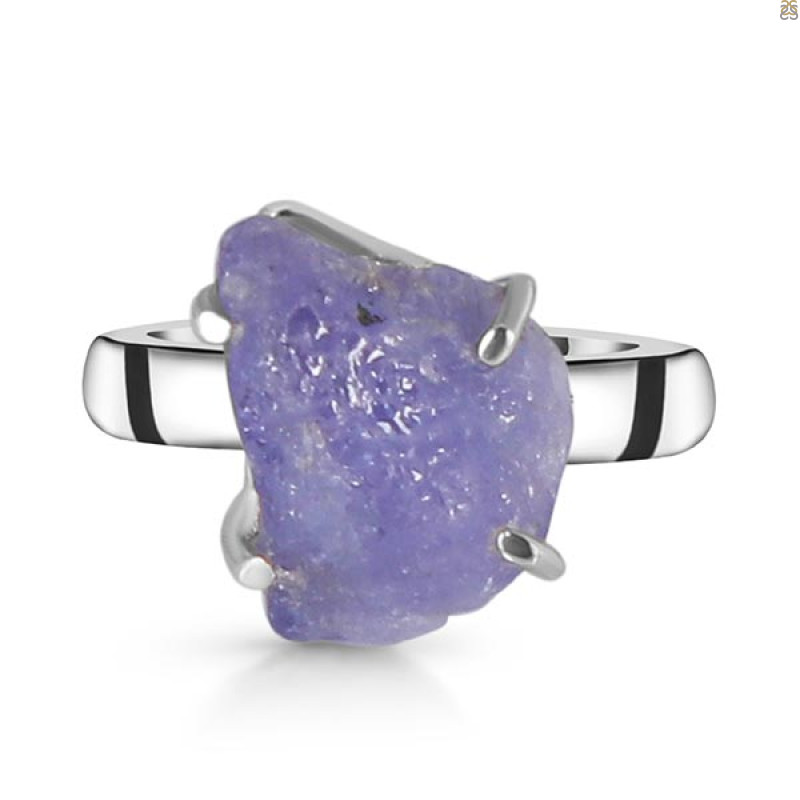 Tanzanite Rough Ring-R-Size-9 TZN-2-91