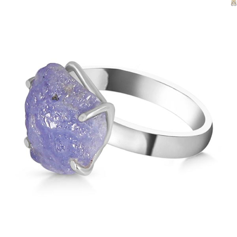 Tanzanite Rough Ring-R-Size-9 TZN-2-91