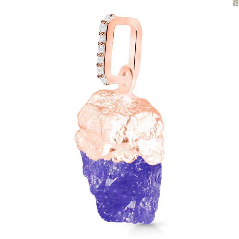 Tanzanite Raw Crystal Pendant TZN-RCYP-2