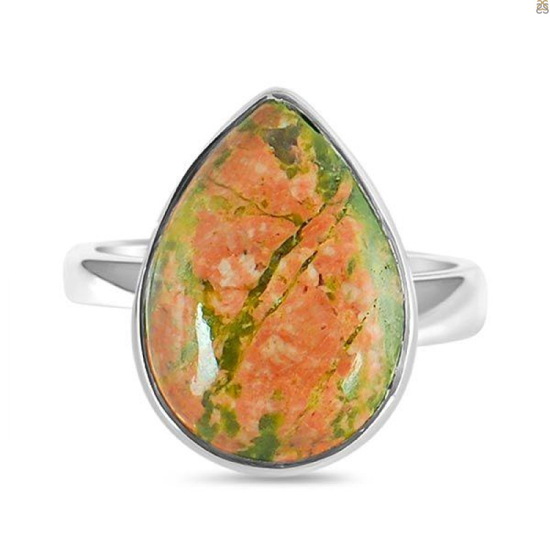 Unakite Adjustable Ring-ADJ-R UNK-2-27