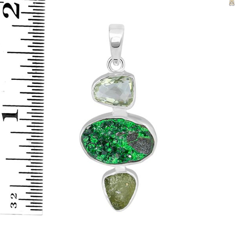 Uvarovite Pendant-2SP UVR-1-344
