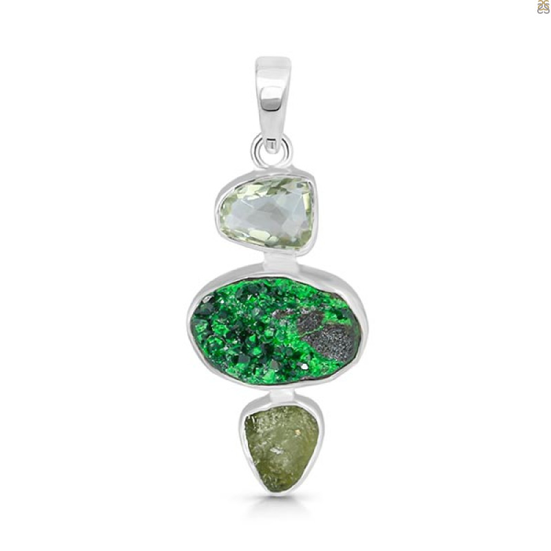 Uvarovite Pendant-2SP UVR-1-344