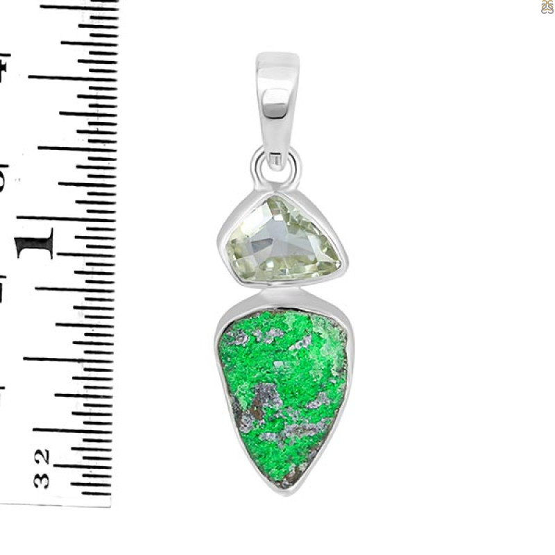 Uvarovite Pendant-2SP UVR-1-346