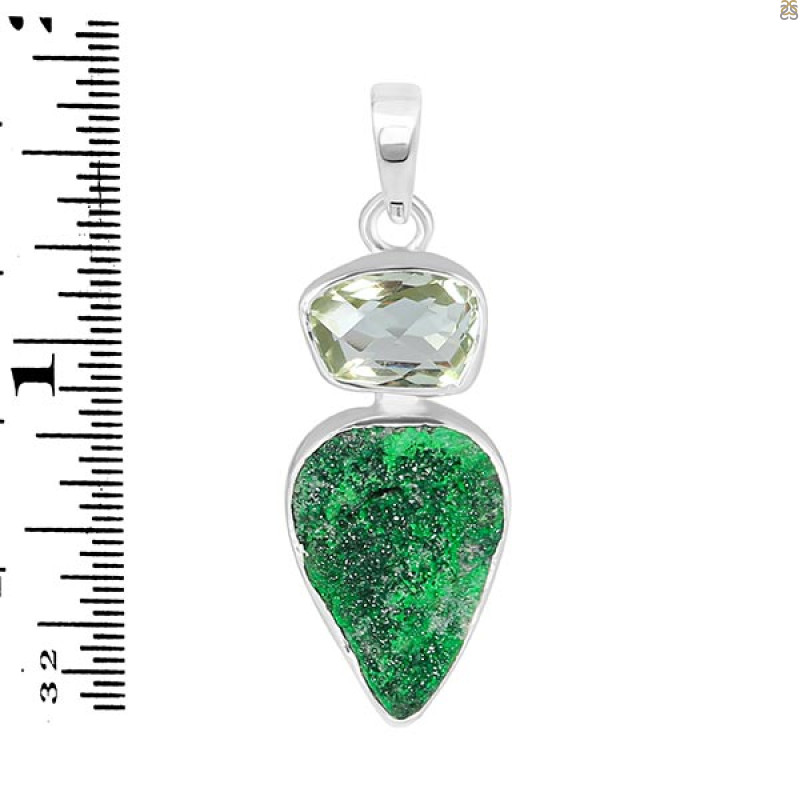 Uvarovite Pendant-2SP UVR-1-355