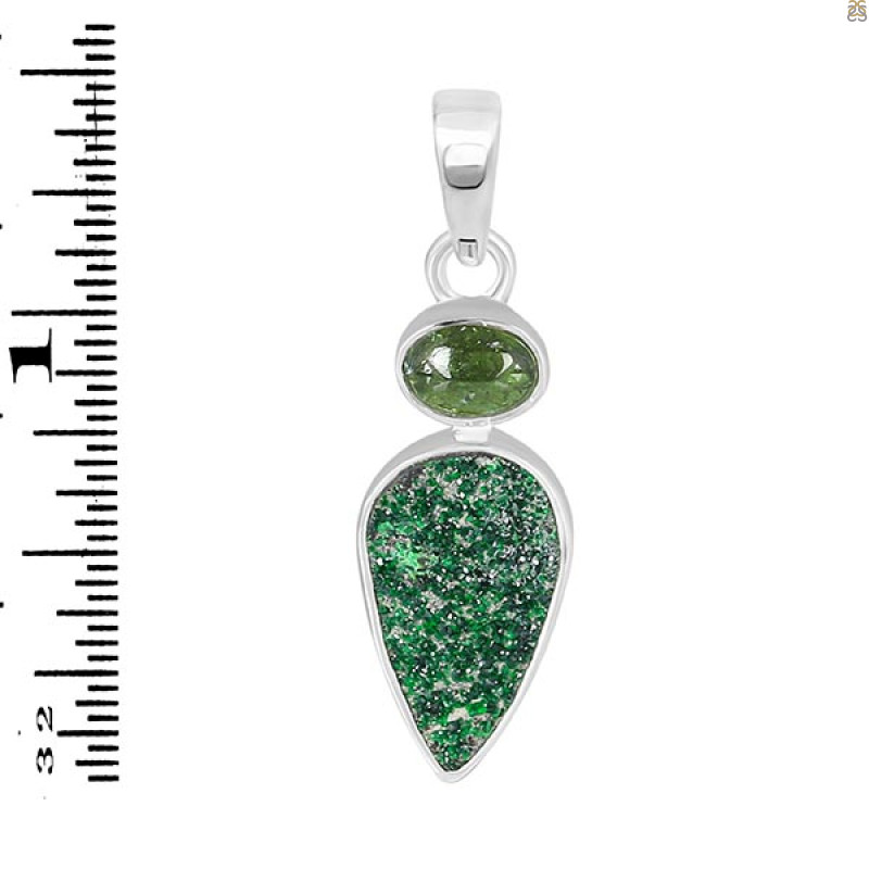 Uvarovite Pendant-2SP UVR-1-364