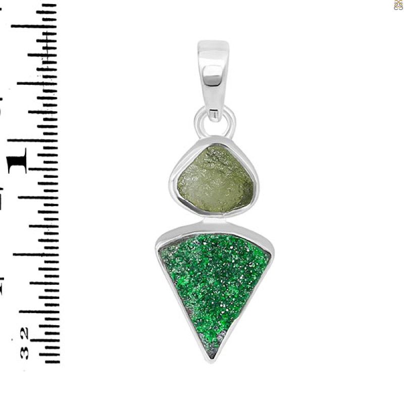 Uvarovite Pendant-2SP UVR-1-366