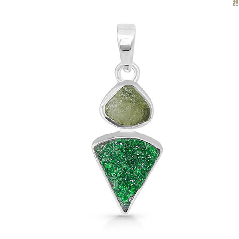 Uvarovite Pendant-2SP UVR-1-366