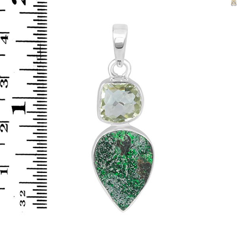 Uvarovite Pendant-2SP UVR-1-367