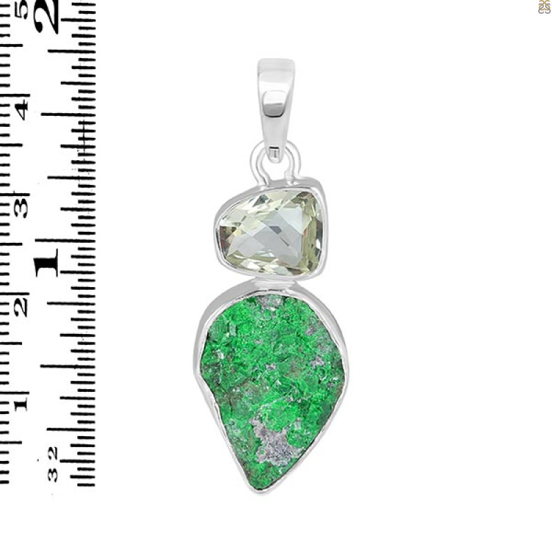 Uvarovite Pendant-2SP UVR-1-369