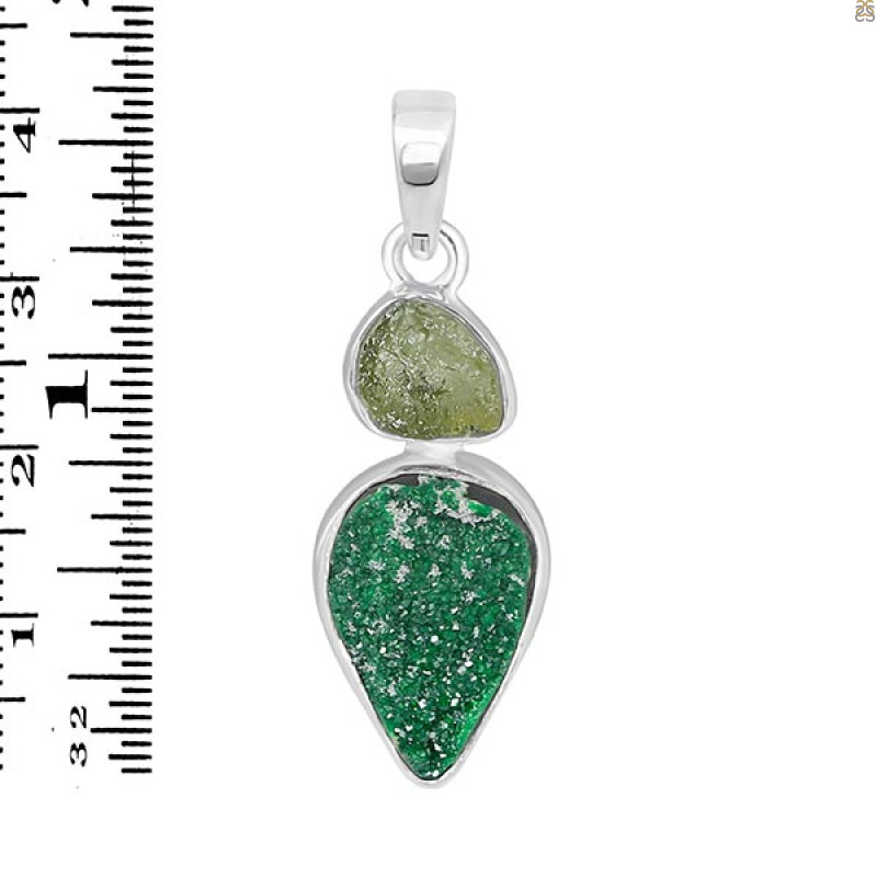 Uvarovite Pendant-2SP UVR-1-370