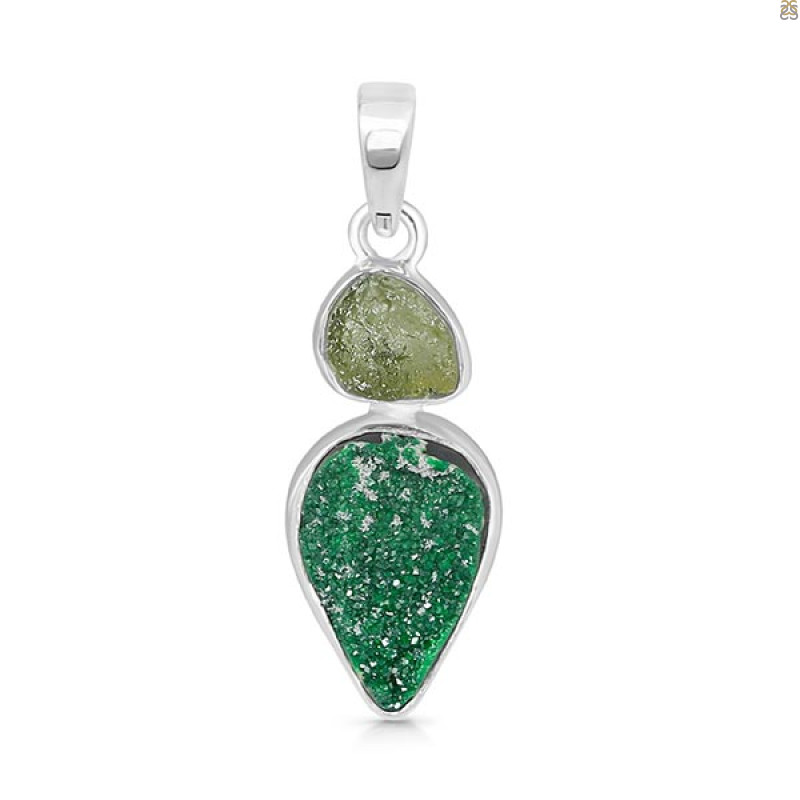 Uvarovite Pendant-2SP UVR-1-370