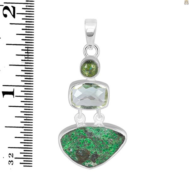 Uvarovite Pendant-2SP UVR-1-377
