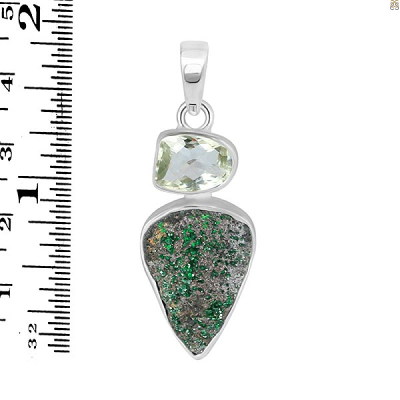 Uvarovite Pendant-2SP UVR-1-379
