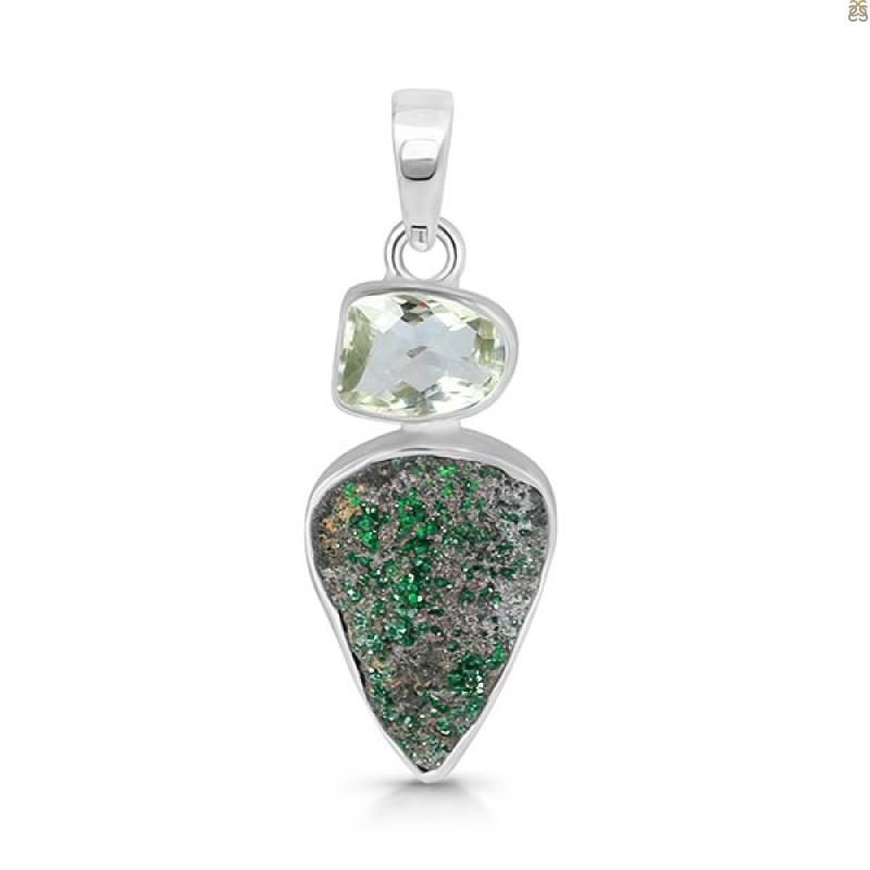Uvarovite Pendant-2SP UVR-1-379