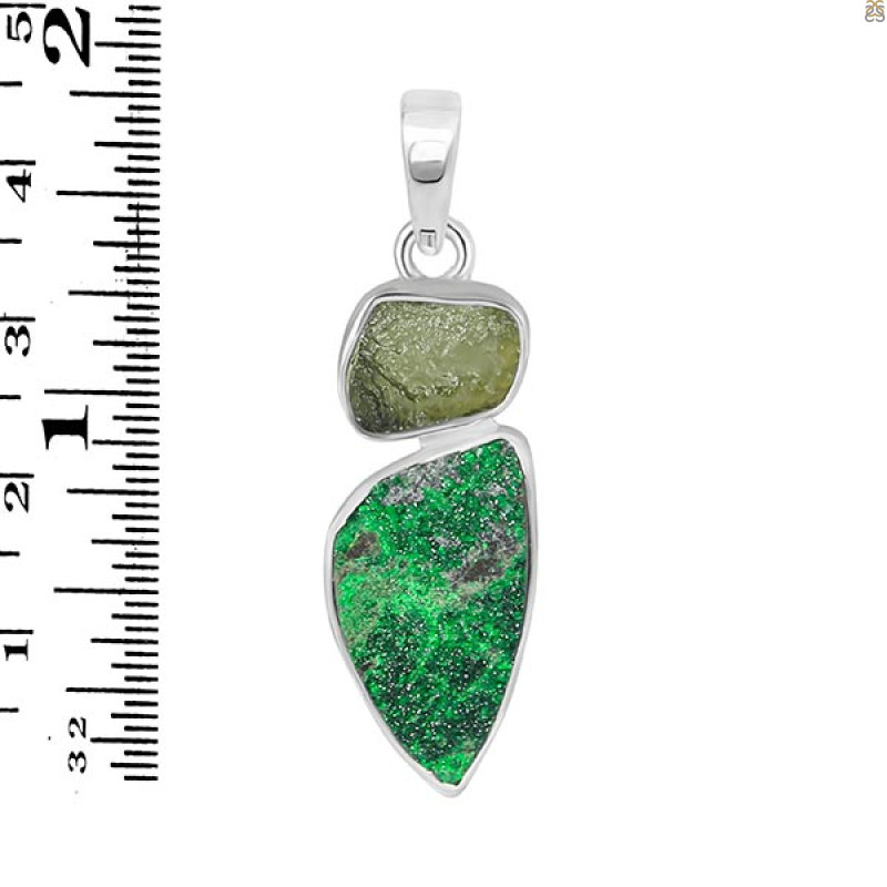 Uvarovite Pendant-2SP UVR-1-380
