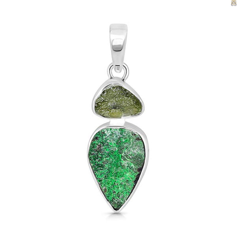 Uvarovite Pendant-2SP UVR-1-382