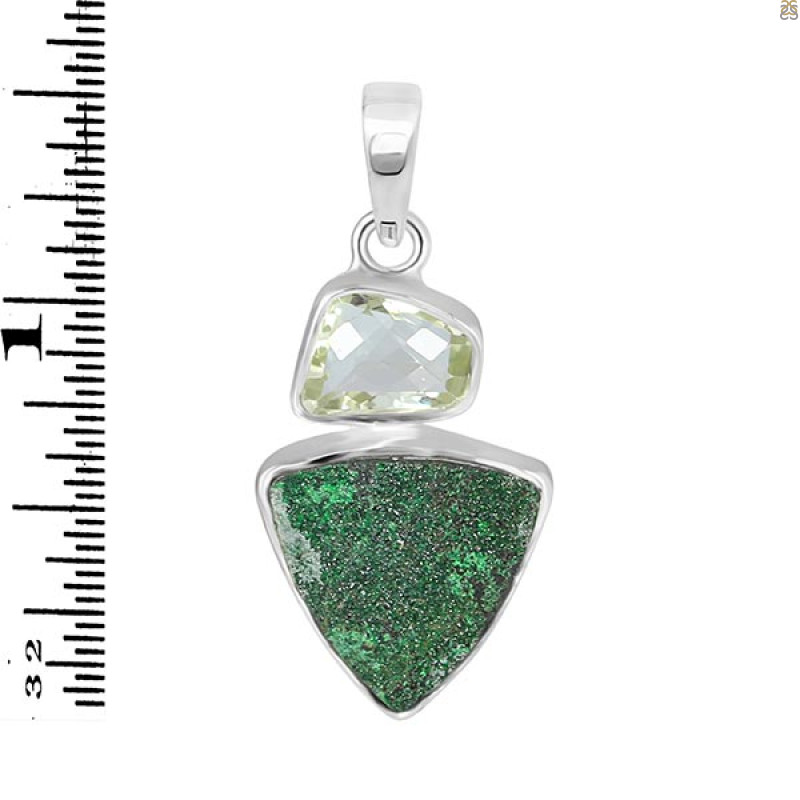 Uvarovite Pendant-2SP UVR-1-383
