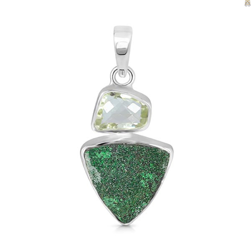 Uvarovite Pendant-2SP UVR-1-383