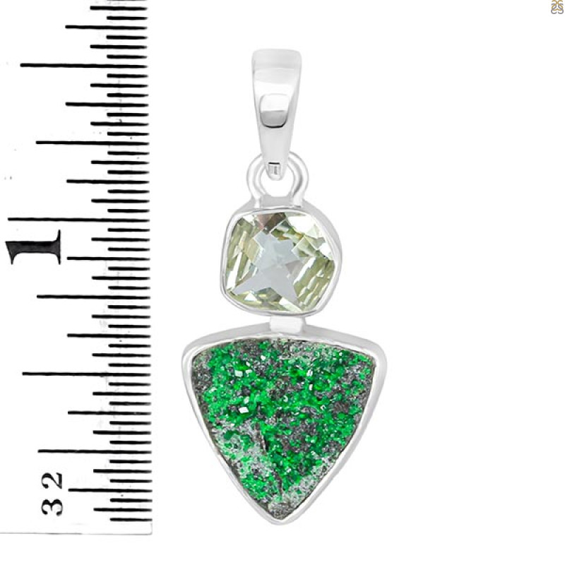 Uvarovite Pendant-2SP UVR-1-395
