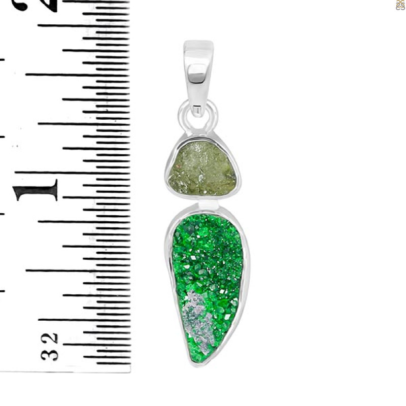 Uvarovite Pendant-2SP UVR-1-397
