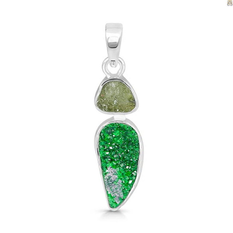 Uvarovite Pendant-2SP UVR-1-397