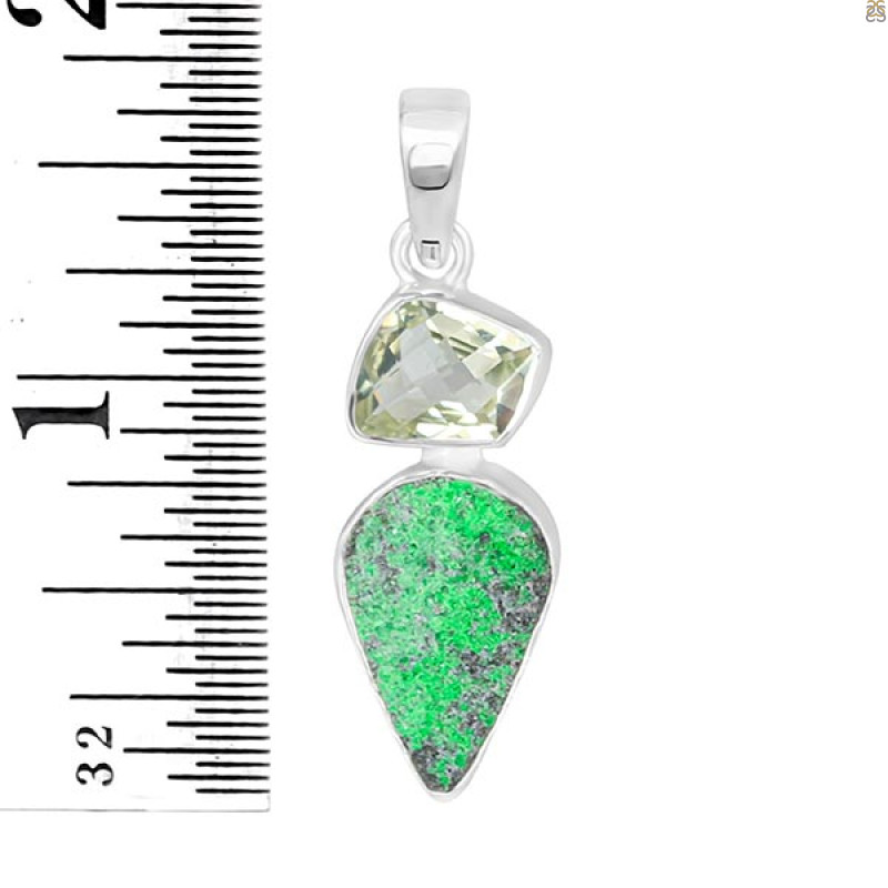 Uvarovite Pendant-2SP UVR-1-399