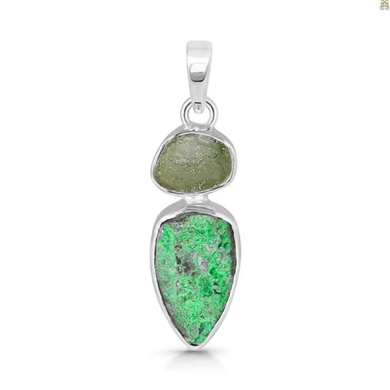 Uvarovite Pendant-2SP UVR-1-403