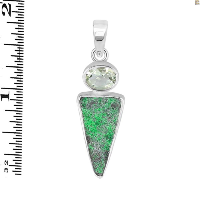Uvarovite Pendant-2SP UVR-1-409