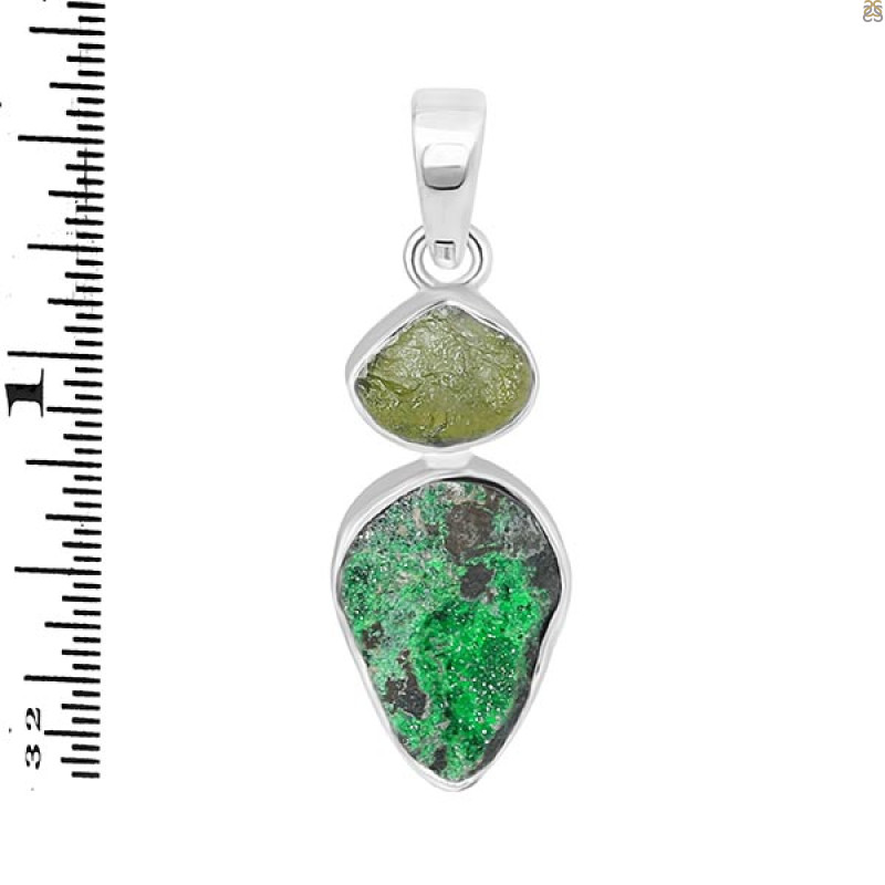 Uvarovite Pendant-2SP UVR-1-410