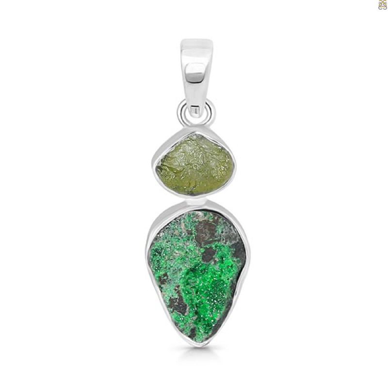 Uvarovite Pendant-2SP UVR-1-410
