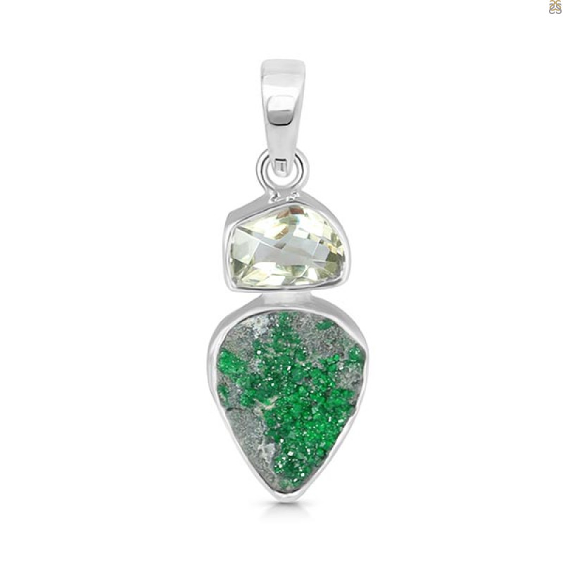 Uvarovite Pendant-2SP UVR-1-416
