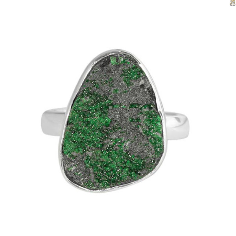 Uvarovite Ring-R-Size-7 UVR-2-106