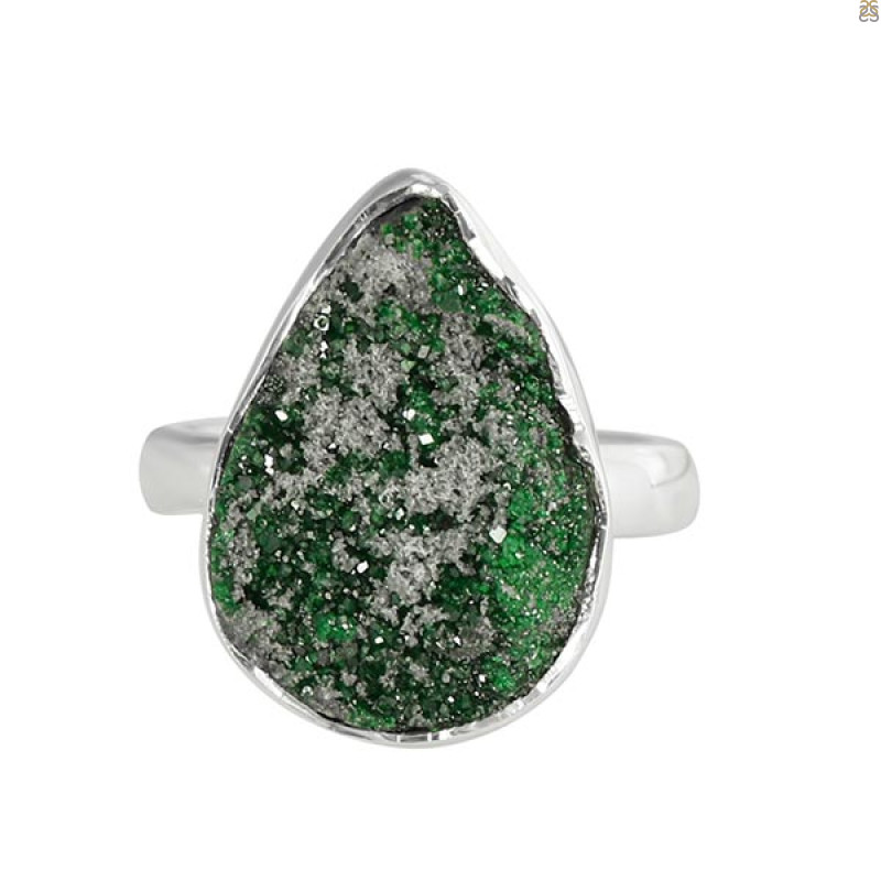 Uvarovite Adjustable Ring-ADJ-R UVR-2-109
