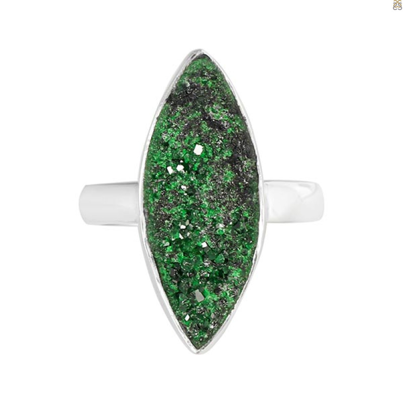 Uvarovite Ring-R-Size-8 UVR-2-111