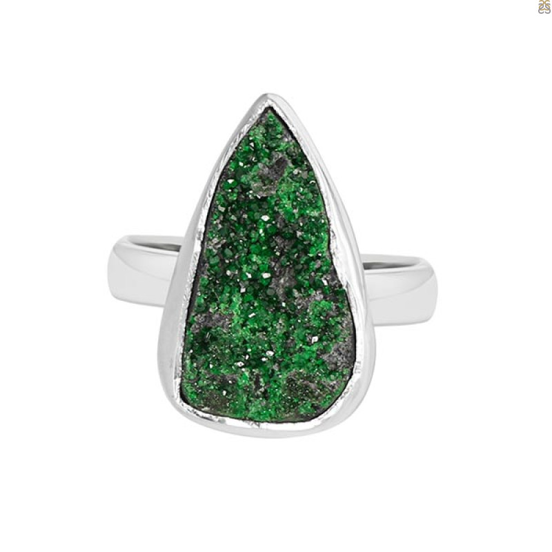 Uvarovite Ring-R-Size-7 UVR-2-125