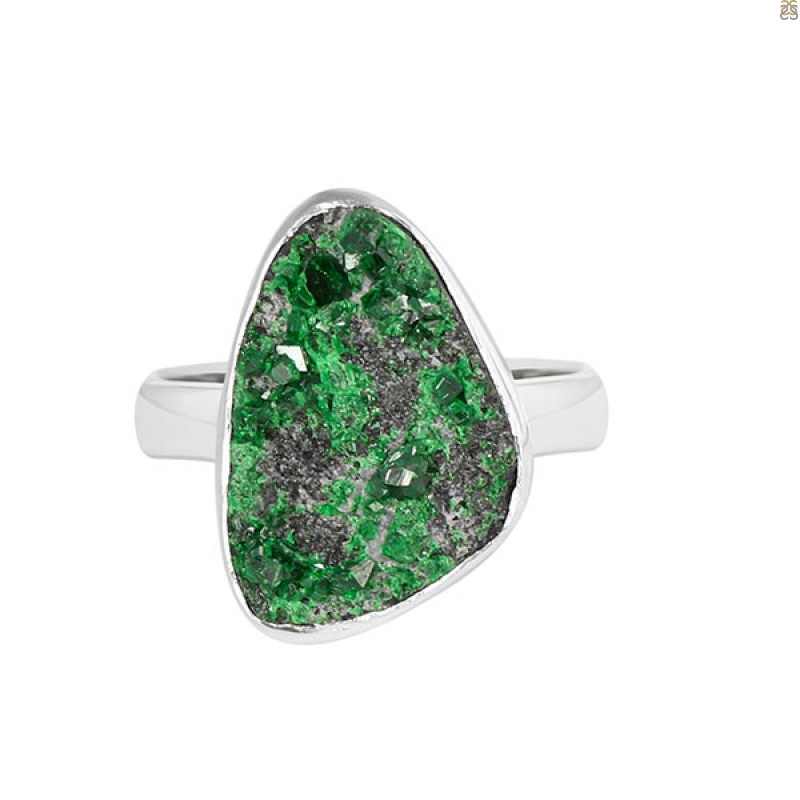 Uvarovite Ring-R-Size-8 UVR-2-131